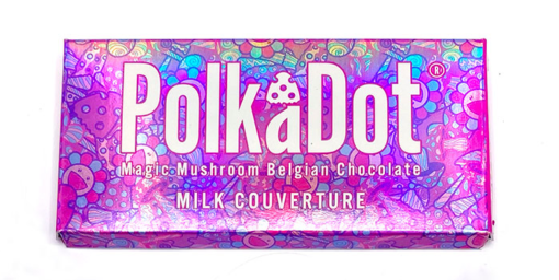 Polka Dot Mushroom Chocolate – Milk Couverture